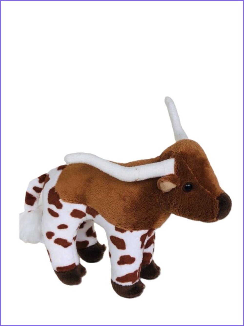 Douglas Plush  New w/ Tag Bull Longhorn Zeb Stuffed Animal 7"